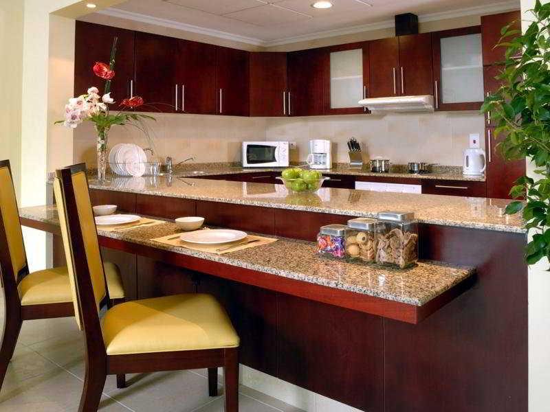 Marriott Executive Apartments Manama, Bahrain Rom bilde A modern kitchen