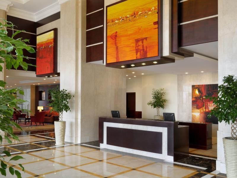 Marriott Executive Apartments Manama, Bahrain Eksteriør bilde Lobby